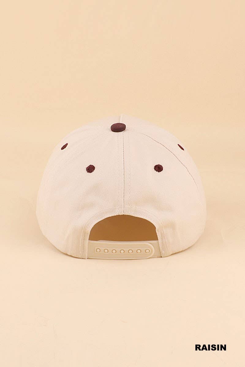 Vanilla Monkey - Girl Math Is Always The Answer Two Tone Snapback Hat