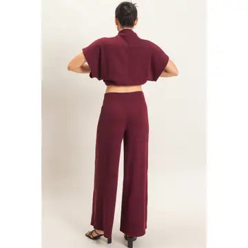 Dolman Sleeve Top and Pant Set