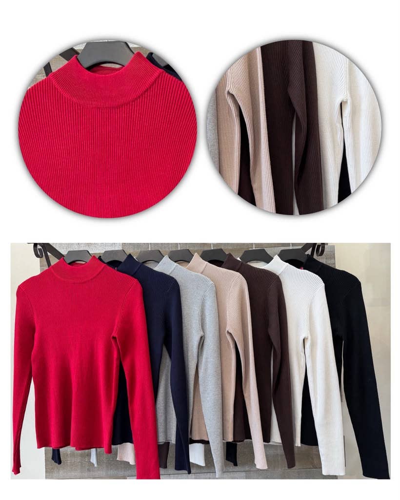 Cemia LA - Classic High Neck Sweater