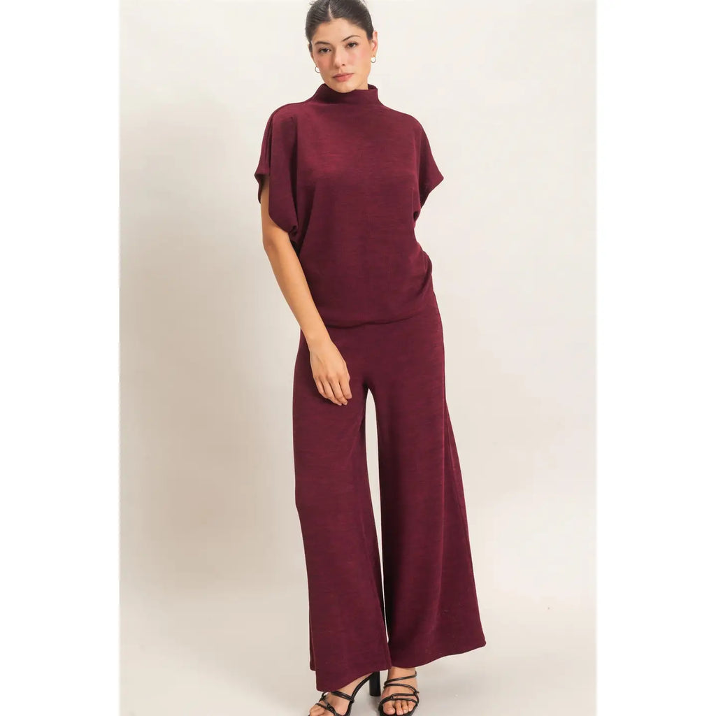 Dolman Sleeve Top and Pant Set